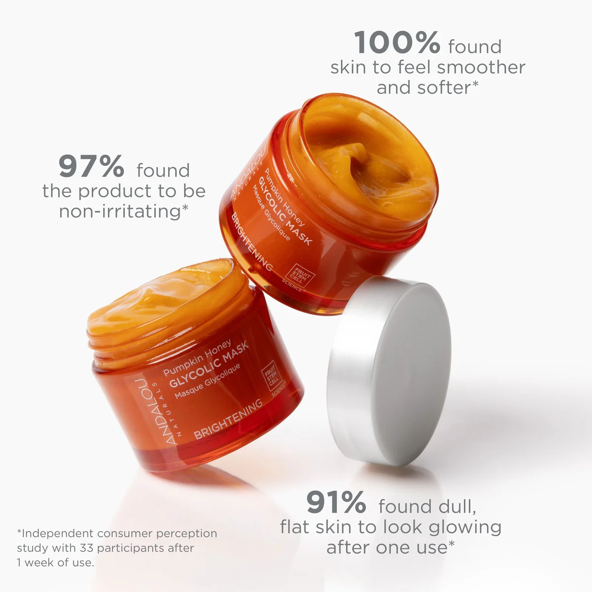 Andalou Naturals - Vitamin C Pumpkin Glycolic Mask (50g)